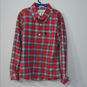 Abercrombie Kids Red Plaid Shirt